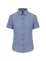 KARIBAN Chemise Oxford manches courtes femme /api/colors/6dc833b8-9eb1-49eb-b62d-816b28428d46 personnalisable