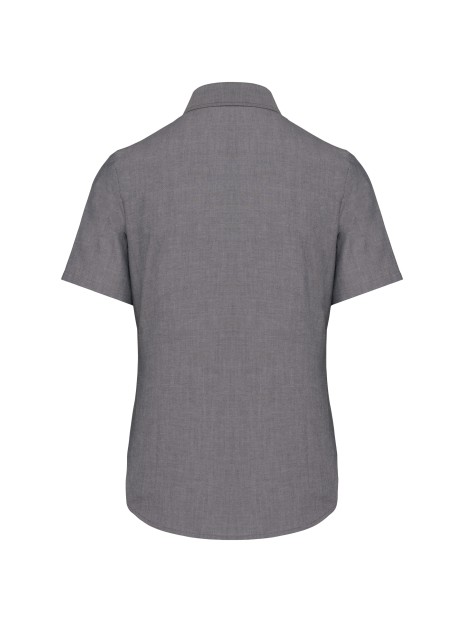 KARIBAN Chemise Oxford manches courtes femme /api/colors/071491ec-56e1-4254-acb0-9a5fc3500fce personnalisable