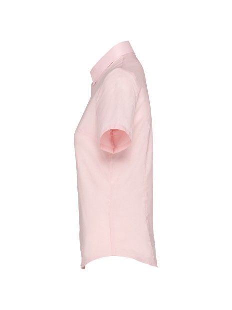 KARIBAN Chemise Oxford manches courtes femme /api/colors/6374551d-ede2-4240-abe6-739daa48d14d personnalisable