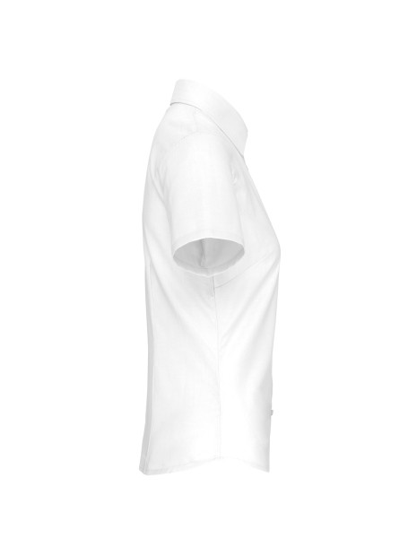 KARIBAN Chemise Oxford manches courtes femme /api/colors/7a92cd2d-10d2-40b4-928b-296bb7487506 personnalisable