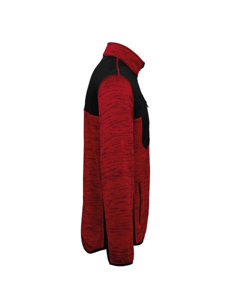 WK. DESIGNED TO WORK Veste recyclée en polytricot homme /api/colors/9ba74871-b3c0-403a-9bdd-d0981243d3ce personnalisable