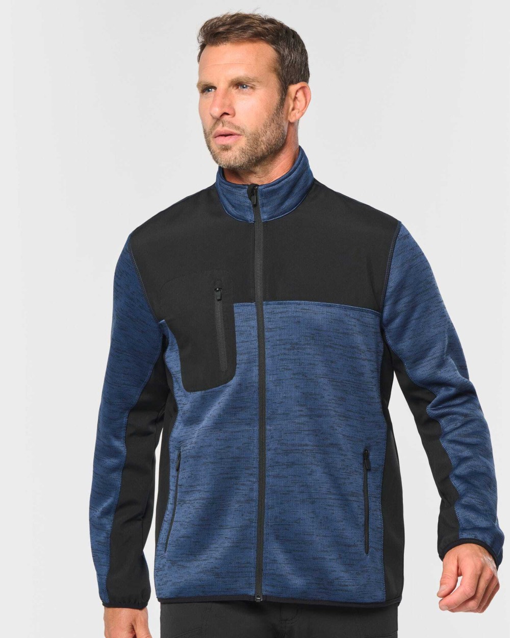 WK. DESIGNED TO WORK Recycelte Herren Polyestertrikot Jacke Jacken personalisierbar