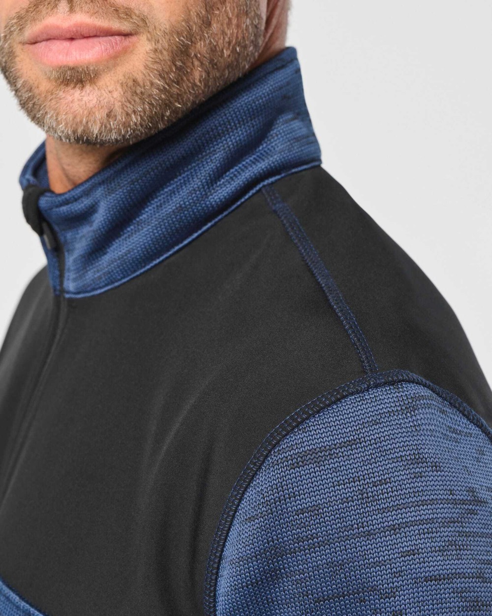 Vestes personnalisable WK. DESIGNED TO WORK Veste recyclée en polytricot homme