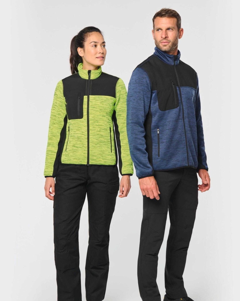 Jassen WK. DESIGNED TO WORK Gerecycled herenjasje in polytricot voor bedrukking &amp; borduring