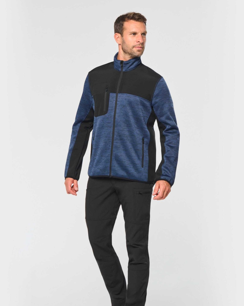 Jassen WK. DESIGNED TO WORK Gerecycled herenjasje in polytricot voor bedrukking &amp; borduring