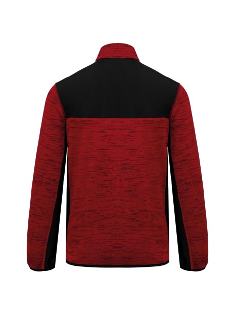 WK. DESIGNED TO WORK Veste recyclée en polytricot homme /api/colors/9ba74871-b3c0-403a-9bdd-d0981243d3ce personnalisable