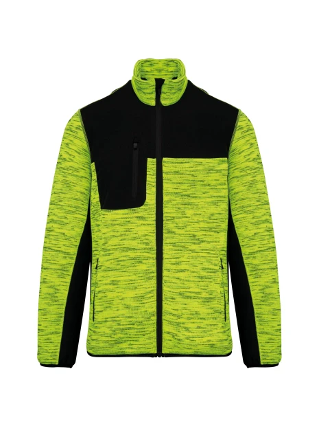WK. DESIGNED TO WORK Veste recyclée en polytricot homme /api/colors/9336f0e5-e8f8-425f-adcc-856ed9c9c965 personnalisable