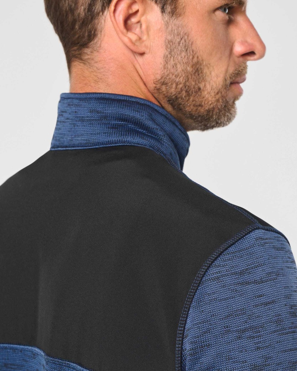 Vestes personnalisable WK. DESIGNED TO WORK Veste recyclée en polytricot homme