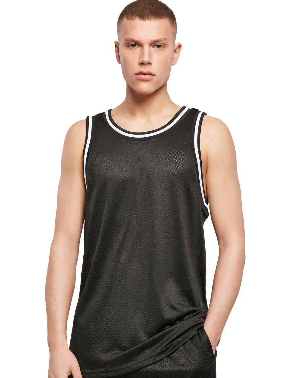 T-shirts BUILD YOUR BRAND MESH TANKTOP voor bedrukking &amp; borduring