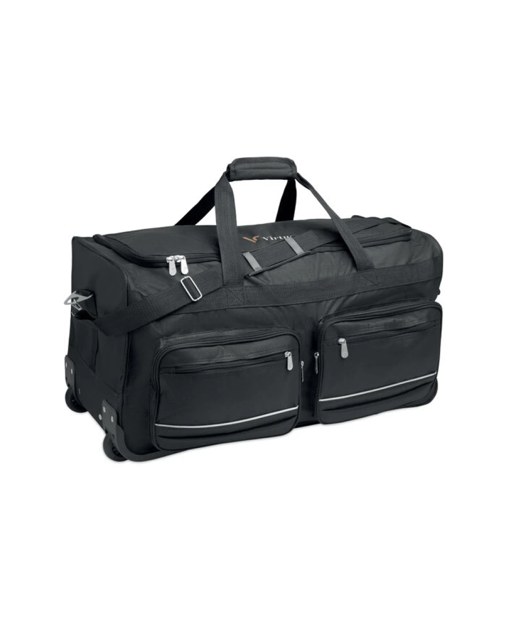 4DO Reisetaschen-Trolley 600D RPET Taschen personalisierbar