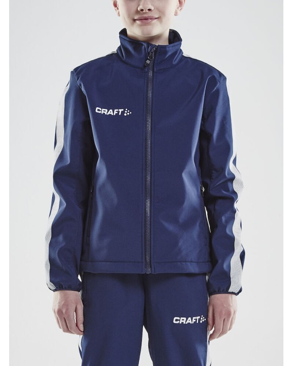 Softshells personnalisable CRAFT Pro Control Softshell Jacket Jr