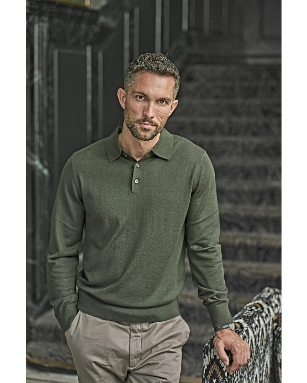 TEE JAYS POLO KNIT Poloshirts personalisierbar