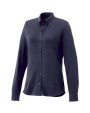 Hemden ELEVATE Bigelow piqué dames blouse met lange mouwen voor bedrukking &amp; borduring