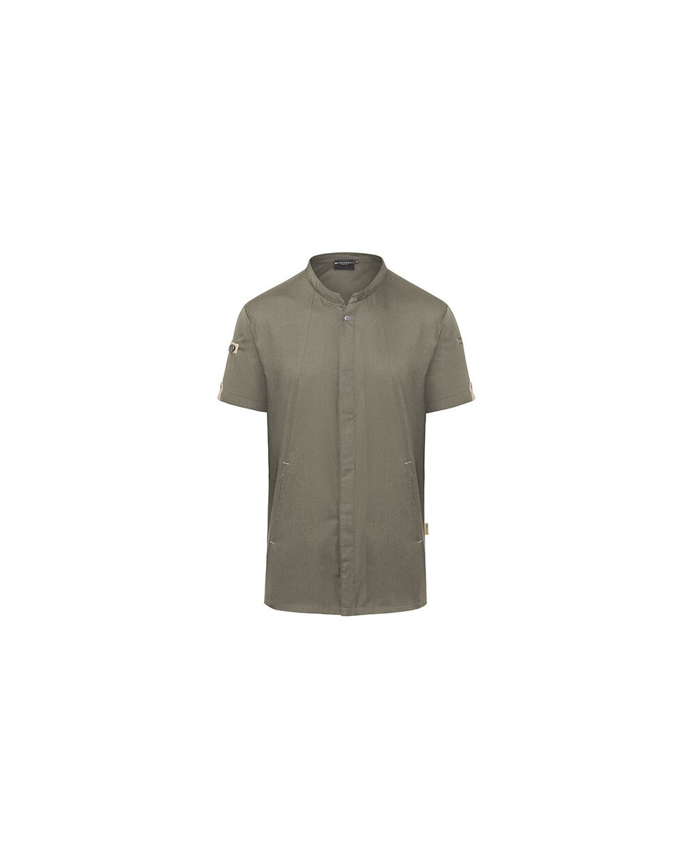 KARLOWSKY SHORT SLEEVE CHEF JACKET GREEN-GENERATION Schürzen personalisierbar
