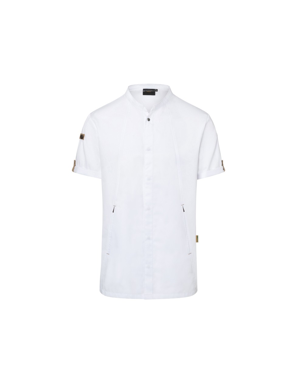 KARLOWSKY SHORT SLEEVE CHEF JACKET GREEN-GENERATION Schürzen personalisierbar