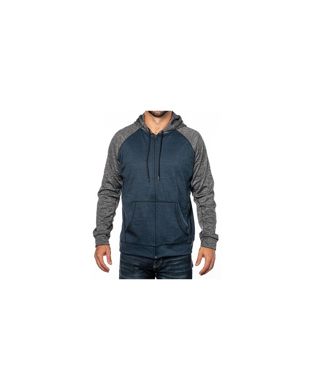 BURNSIDE Performance Raglan Hoodie Sweatshirts personalisierbar