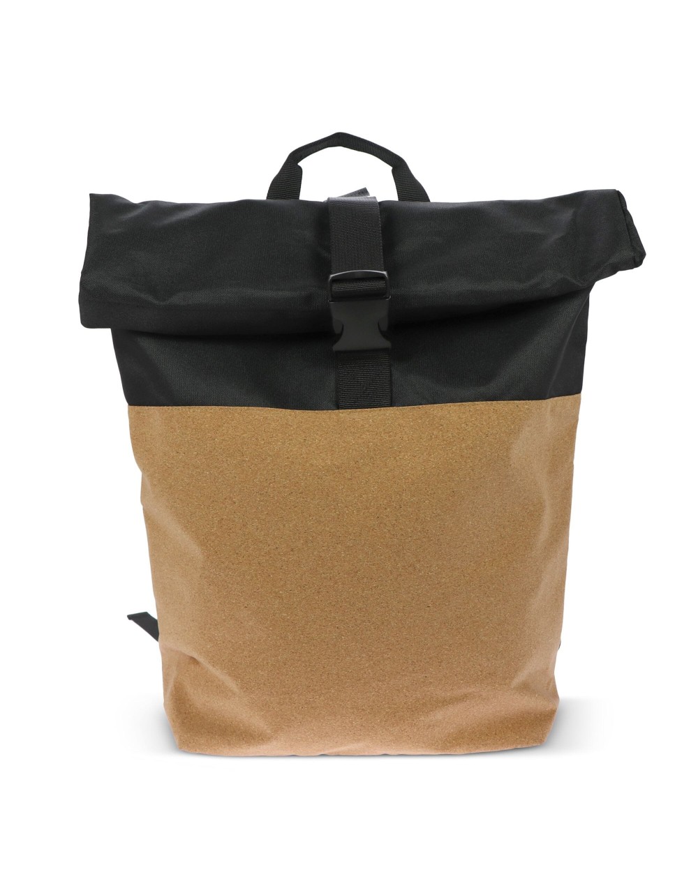 Tassen & Zakken 4DO Rolltop rugzak kurk & R-PET 18L voor bedrukking &amp; borduring