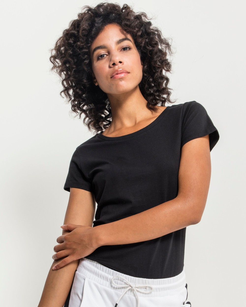 T-shirts BUILD YOUR BRAND LADIES BOX TEE voor bedrukking &amp; borduring