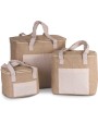 Tassen & Zakken KIMOOD Koeltas van jute - klein model voor bedrukking &amp; borduring