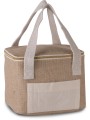KIMOOD Sac isotherme en jute - petit modèle /api/colors/e4673c21-e8cb-492b-aa0c-b227b8618401 personnalisable