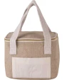 KIMOOD Kleine Kühltasche aus Jute Taschen personalisierbar