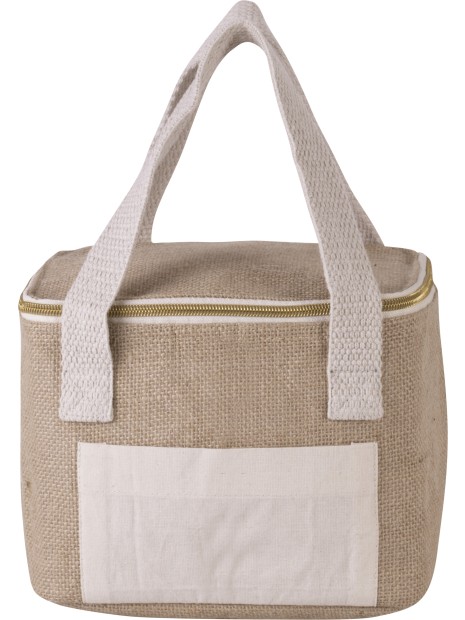 KIMOOD Sac isotherme en jute - petit modèle /api/colors/e4673c21-e8cb-492b-aa0c-b227b8618401 personnalisable