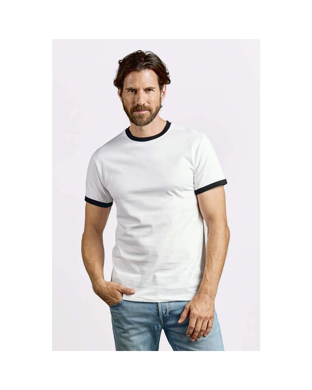 PROMODORO Contrast-T T-Shirts personalisierbar