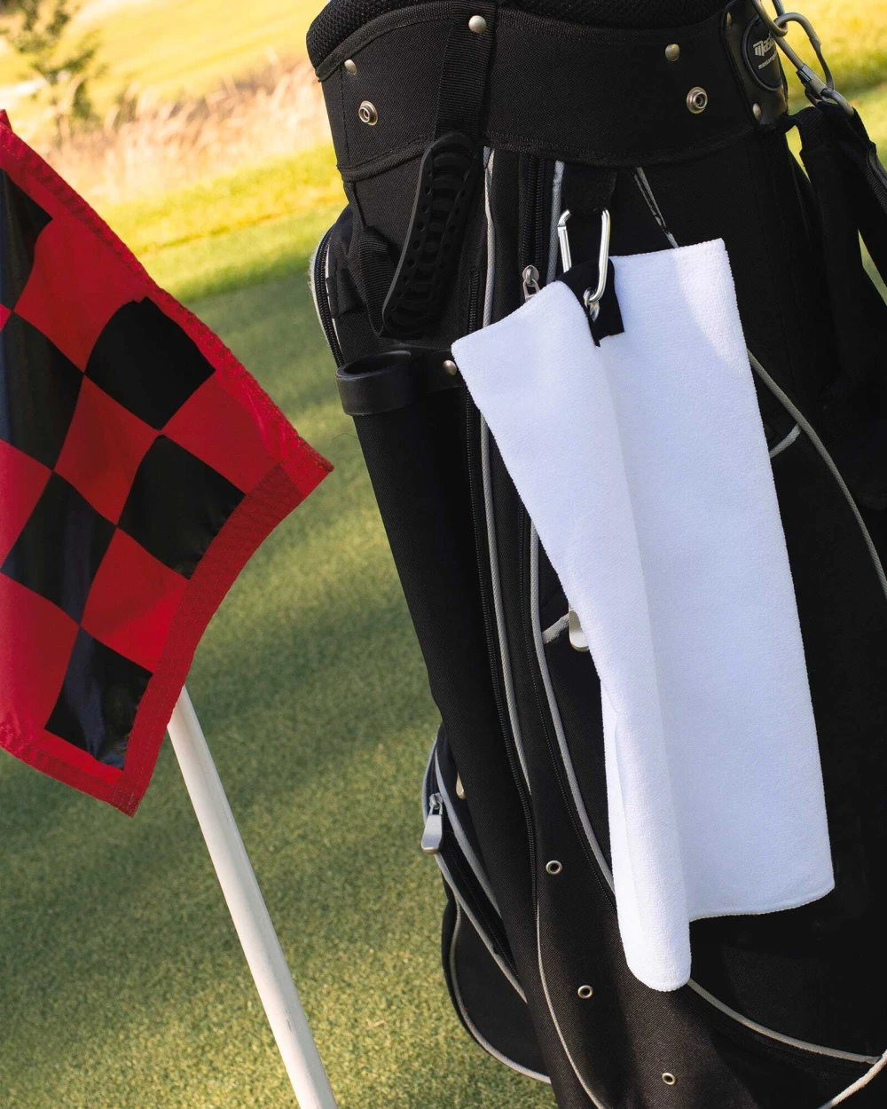 TOWEL-CITY Mikrofaser-Golfhandtuch Bad Artikeln personalisierbar