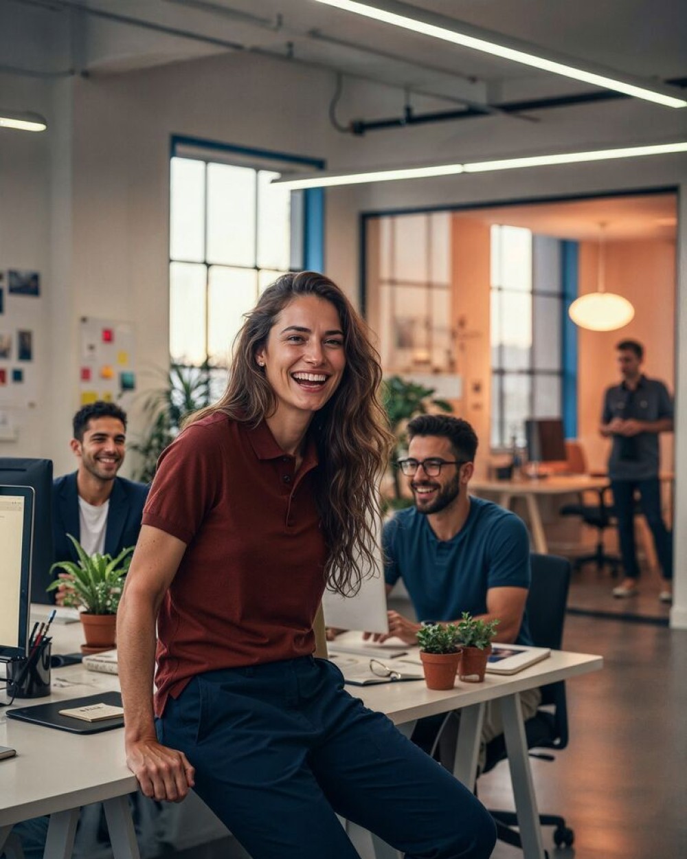 Polos personnalisable UNTAGGED MOVEMENT UM Polo (OCS) 
Regular Fit Unisexe