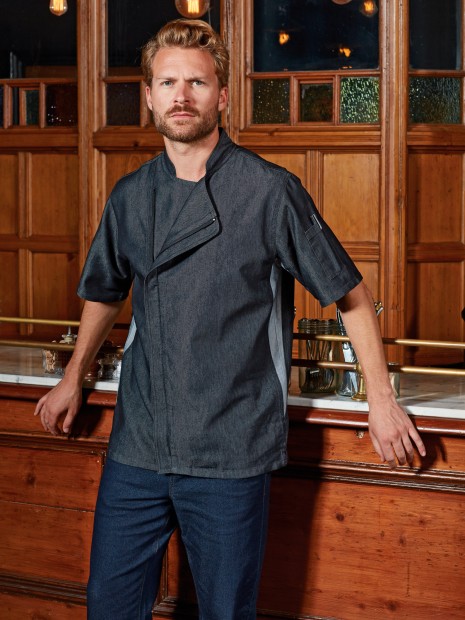 Vestes à personnaliser PREMIER Veste chef cuisinier "Zip close" 