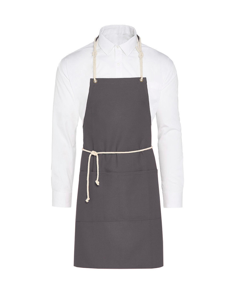 SG CLOTHING CORSICA - Cord Bib Apron with Pocket Schürzen personalisierbar