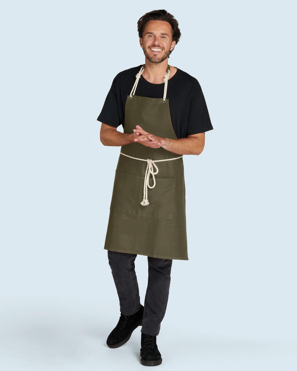  CORSICA - Cord Bib Apron with Pocket Schürzen personalisierbar