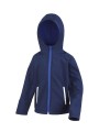 RESULT Veste Softshell Capuche Enfant  personnalisable