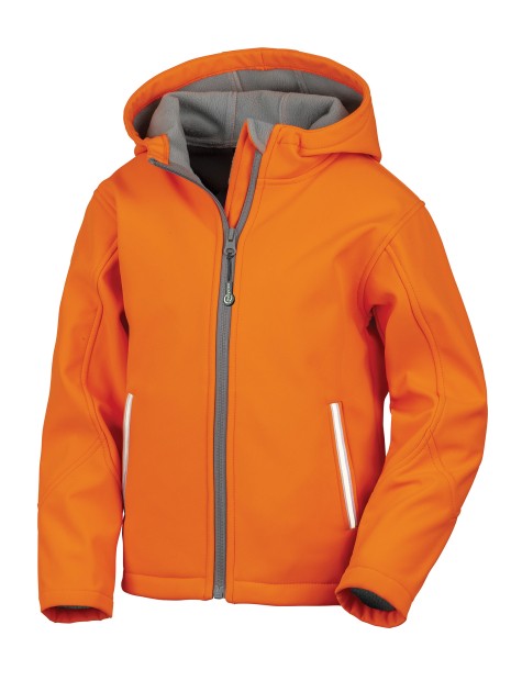 RESULT Veste Softshell Capuche Enfant /api/colors/51076efc-bca4-415a-813c-27f5a6d6dc9b personnalisable