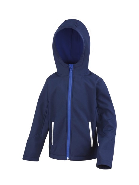 RESULT Veste Softshell Capuche Enfant  personnalisable