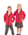 RESULT Kids Tx Performance Hooded Softshell Jacket Softshells personalisierbar