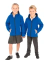 Softshells à personnaliser RESULT Veste Softshell Capuche Enfant 