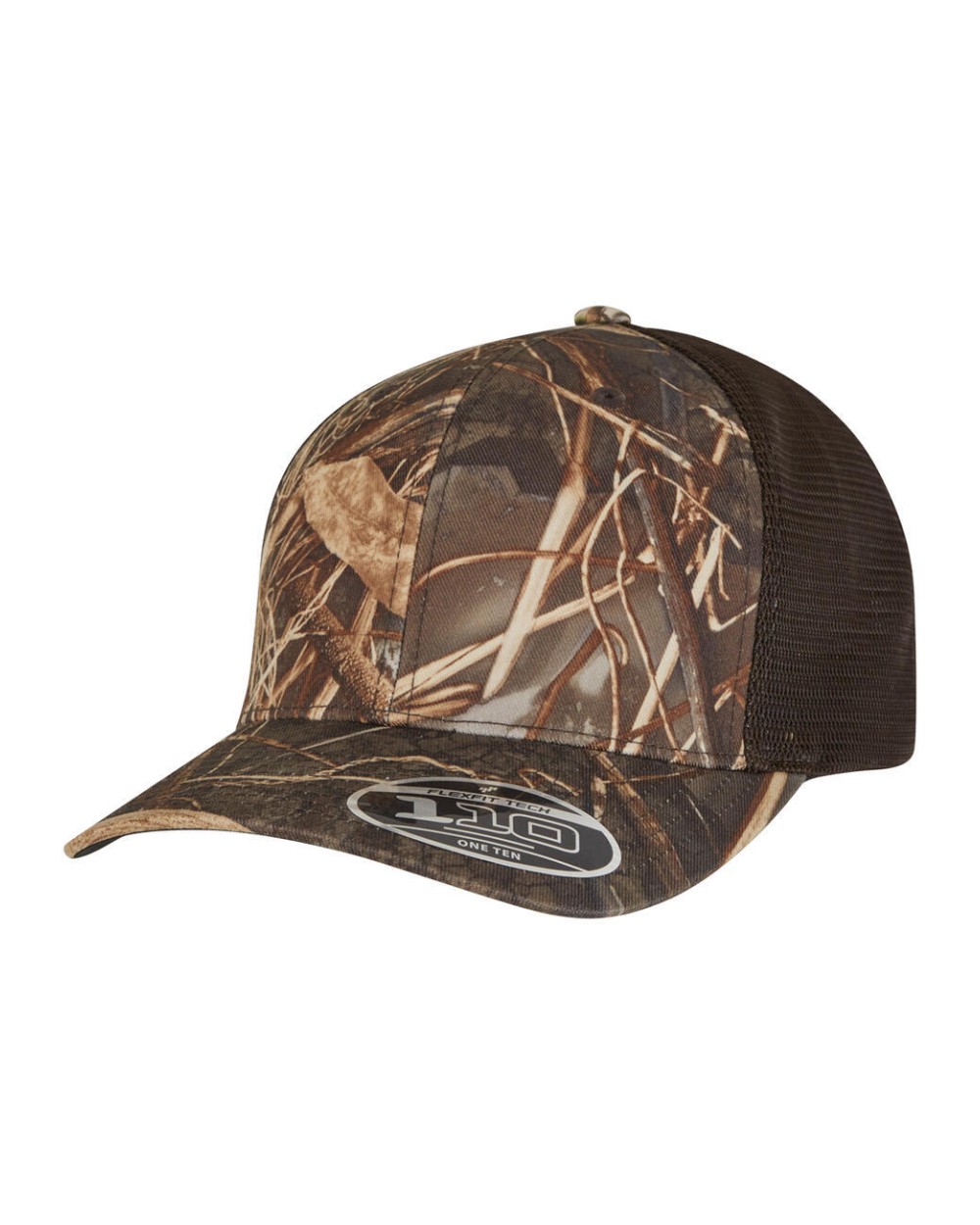 FLEXFIT Flexfit 110 Mesh RealTree Camo Cap  Kappen personalisierbar