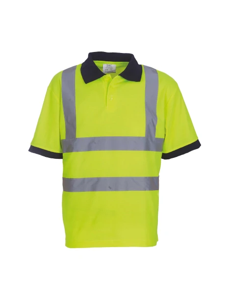 YOKO Polo manches courtes haute visibilité /api/colors/ea0c172c-722e-46fc-acb7-2617a4097874 personnalisable