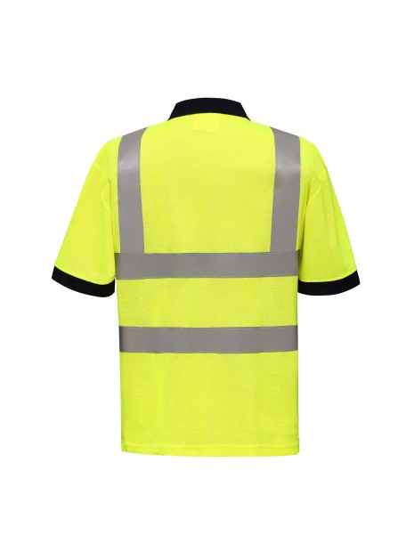 YOKO Polo manches courtes haute visibilité /api/colors/ea0c172c-722e-46fc-acb7-2617a4097874 personnalisable