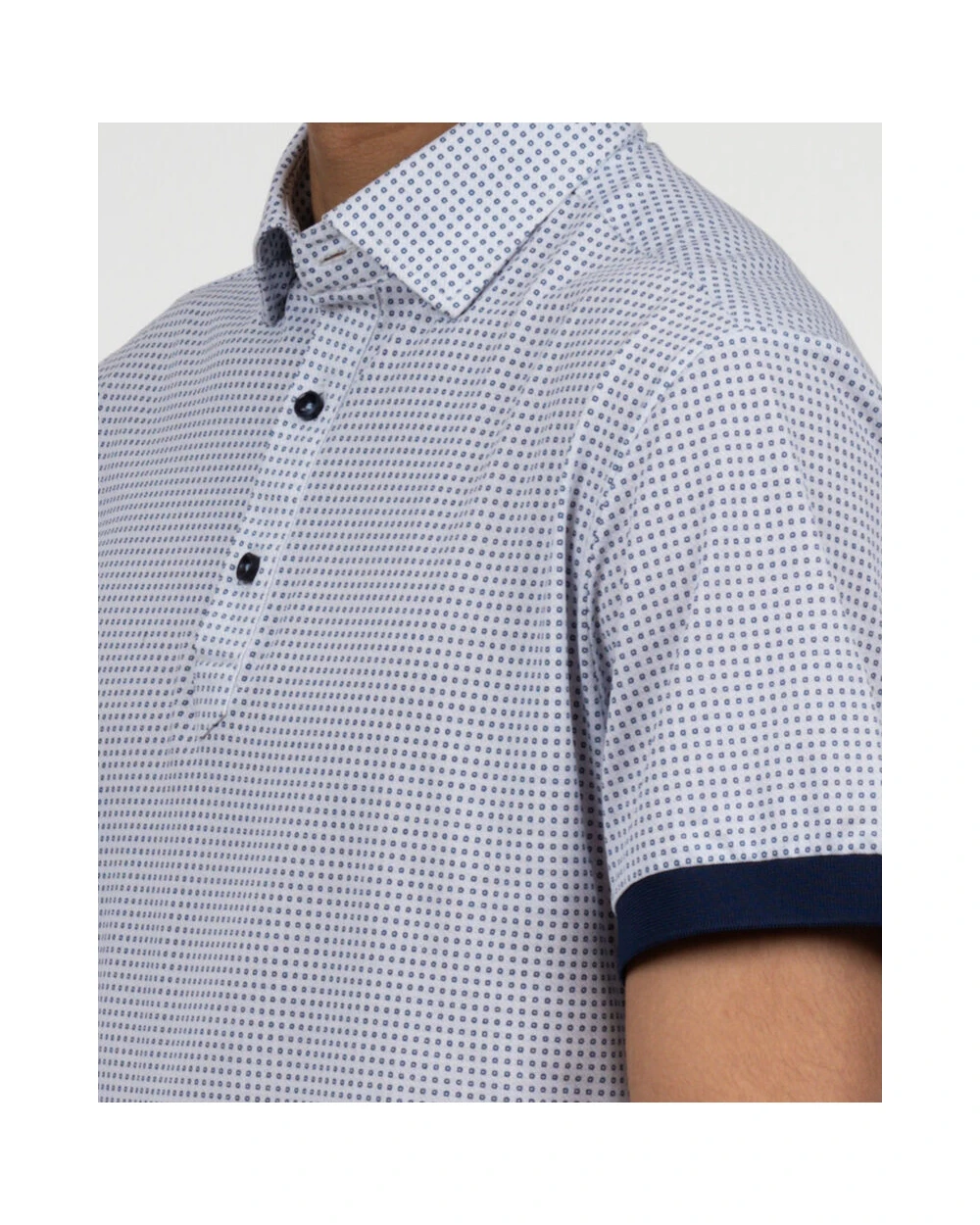 Polos personnalisable J. HARVEST & FROST Indigo Bow 131 Polo Pique Slim Fit Hommes