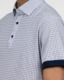 Polo's J. HARVEST & FROST Indigo Bow 131 Polo Pique Slim Fit Heren voor bedrukking &amp; borduring