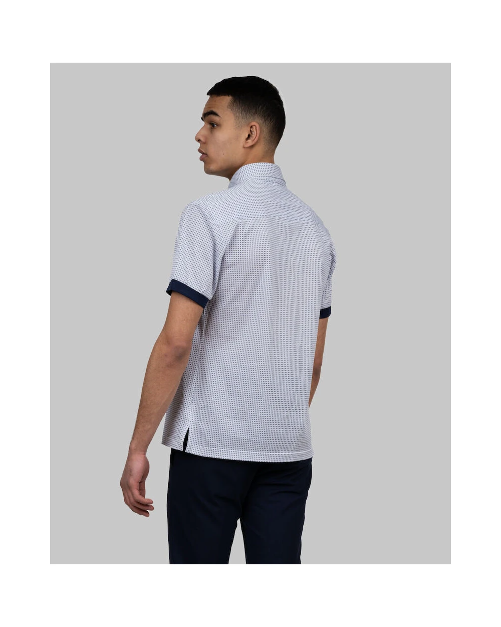 Polo's J. HARVEST & FROST Indigo Bow 131 Polo Pique Slim Fit Heren voor bedrukking &amp; borduring