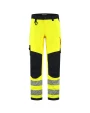 Broeken TRICORP Werkbroek 4-Way Stretch High Vis Redefined Knieversterking voor bedrukking &amp; borduring