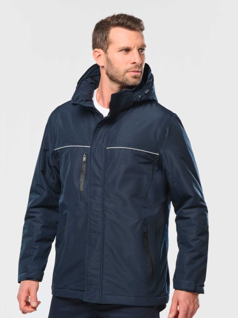 Vestes à personnaliser WK. DESIGNED TO WORK Parka performance à capuche unisexe 