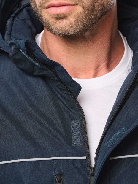 Vestes à personnaliser WK. DESIGNED TO WORK Parka performance à capuche unisexe 