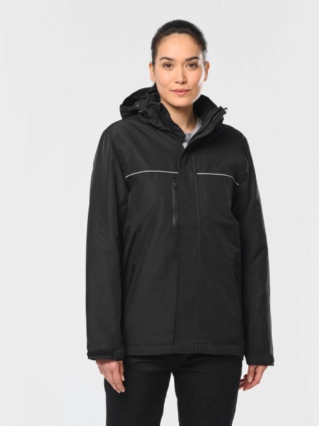 Vestes à personnaliser WK. DESIGNED TO WORK Parka performance à capuche unisexe 