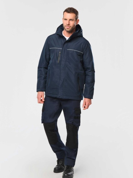 Vestes à personnaliser WK. DESIGNED TO WORK Parka performance à capuche unisexe 