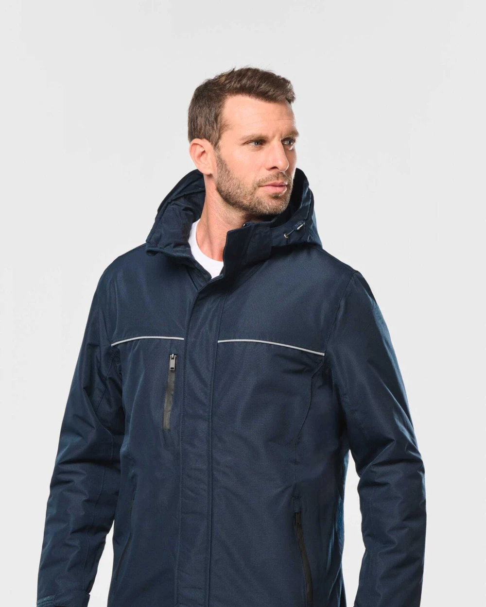 Jassen WK. DESIGNED TO WORK Unisex performance parka met capuchon voor bedrukking &amp; borduring