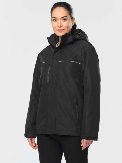 Vestes à personnaliser WK. DESIGNED TO WORK Parka performance à capuche unisexe 